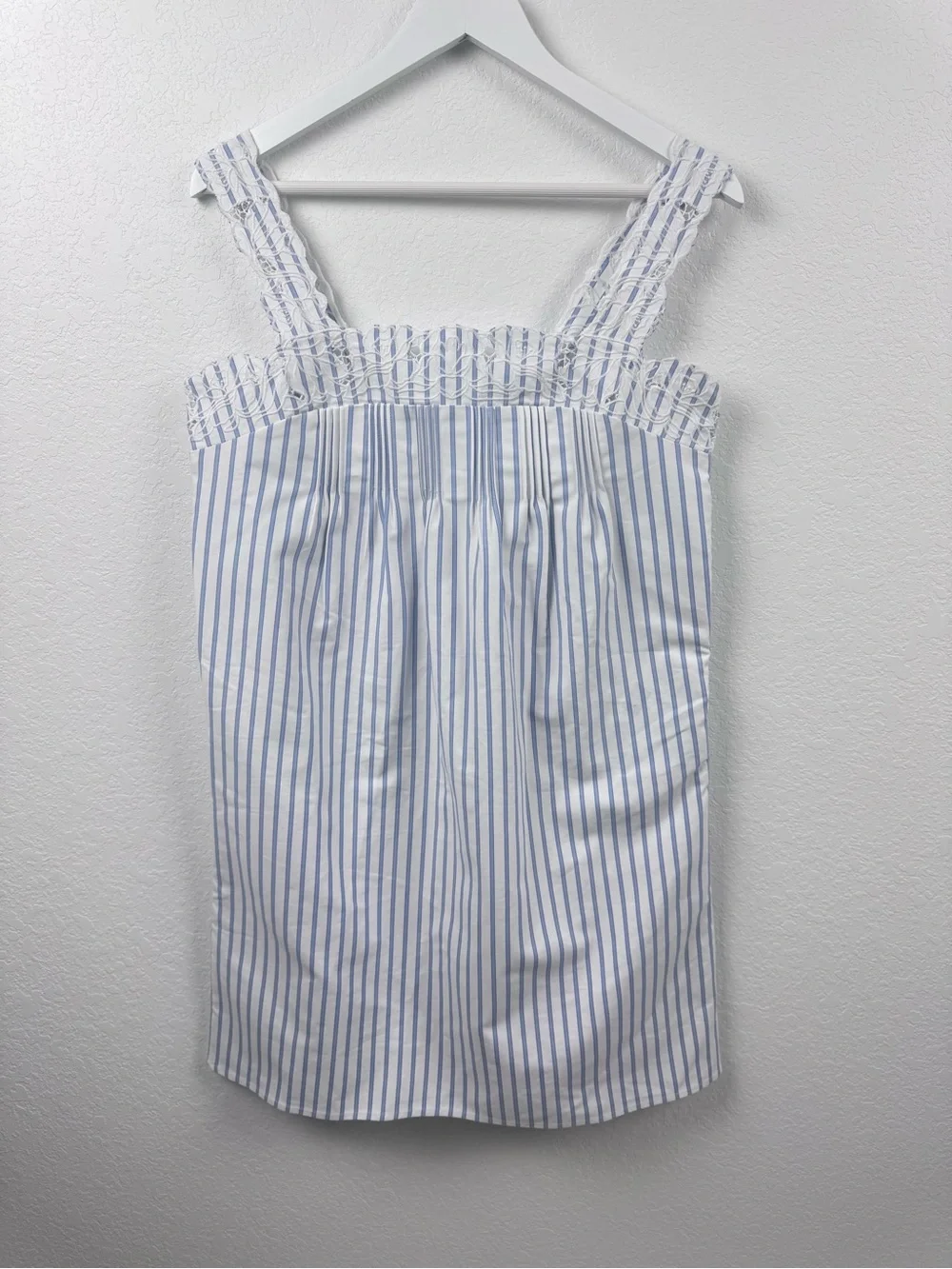 J.Crew Ondine Mini Dress in Striped Double Cotton Poplin CU783